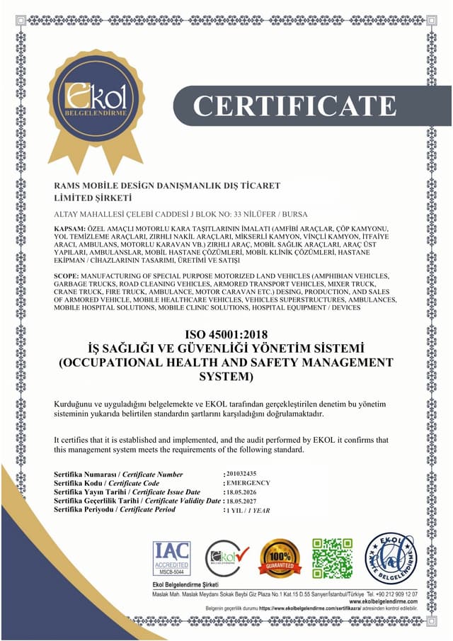 Occupational Health & Safety