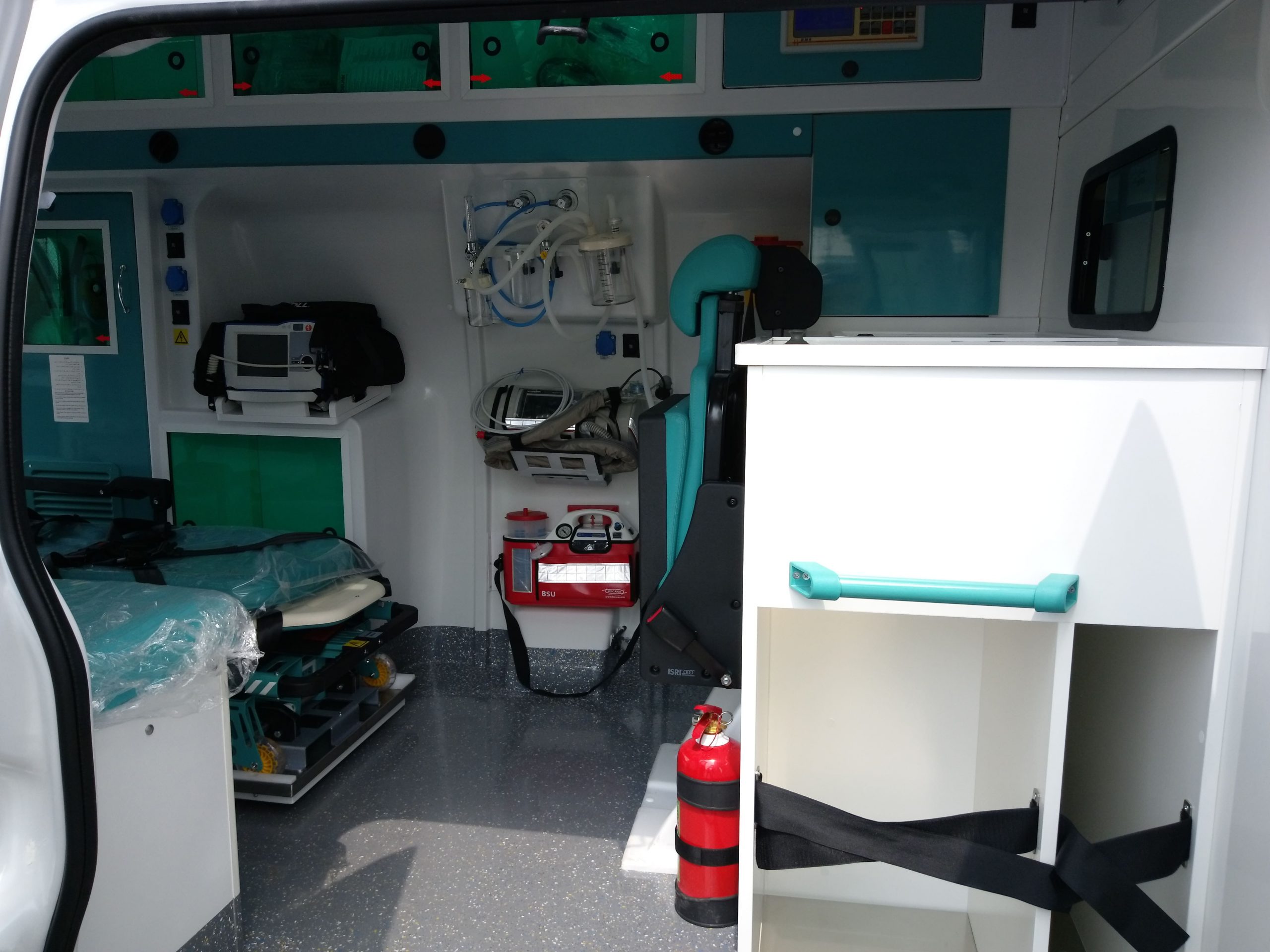 GMC Savana Ambulance interior 3